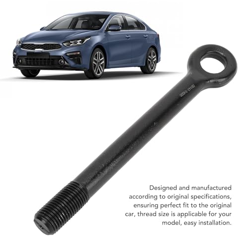 Gancho de Reboque de Carro, 09147 1H000 091472B000 Anel de Reboque de Pára-choque de Aço Forjado de