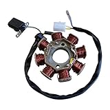 china roller 50ccm 4-takt Lichtmaschine Zündankerplatte Stator Chinaroller Peugeot SYM 4T 50ccm Euro4
