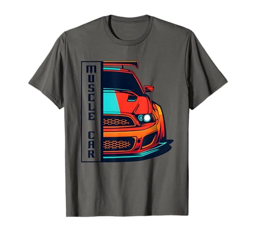 Muscle Car US Shirt Modern Muscle Car Man Children T-Shirt