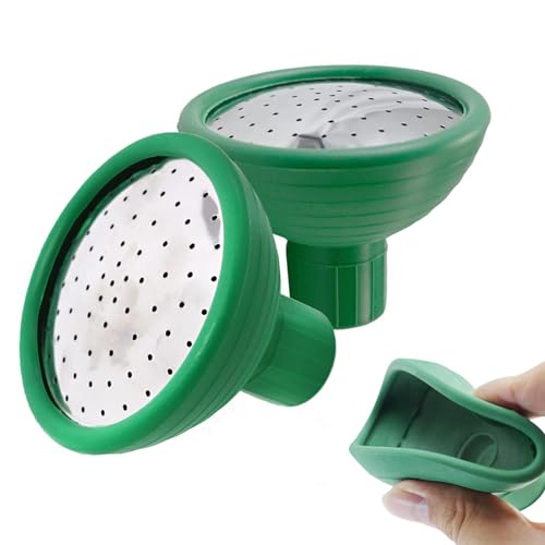 2 Pcs Watering Can Rose Heads Universal Water Sprinkler Sprayers Watering Can Rose Heads Replacement for Watering Cans Garden Plants Indoor & Outdoor