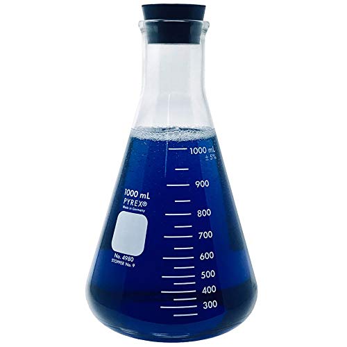 Flacons Erlenmeyer Pyrex 4980 pour mélanger et conserver vos solutions chimiques en verre - 7