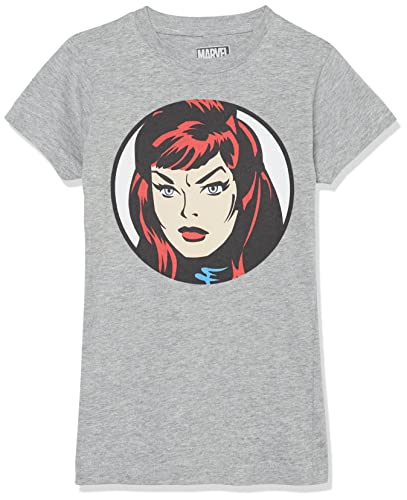 T-shirt fille Black Widow Marvel idée cadeau anniversaire taille S