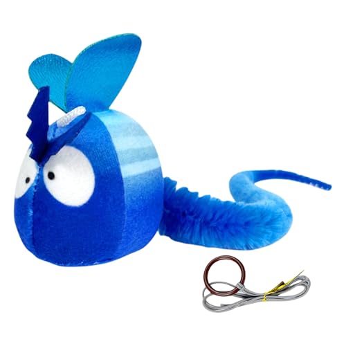 leatflly(リートフライ)吊り下げティーザー、インタラクション猫のおもちゃの動物、ぬいぐるみのしっぽのドアフレーム付き、吊り下げティーザー動物のおもちゃのエンターテイメントプレイセット