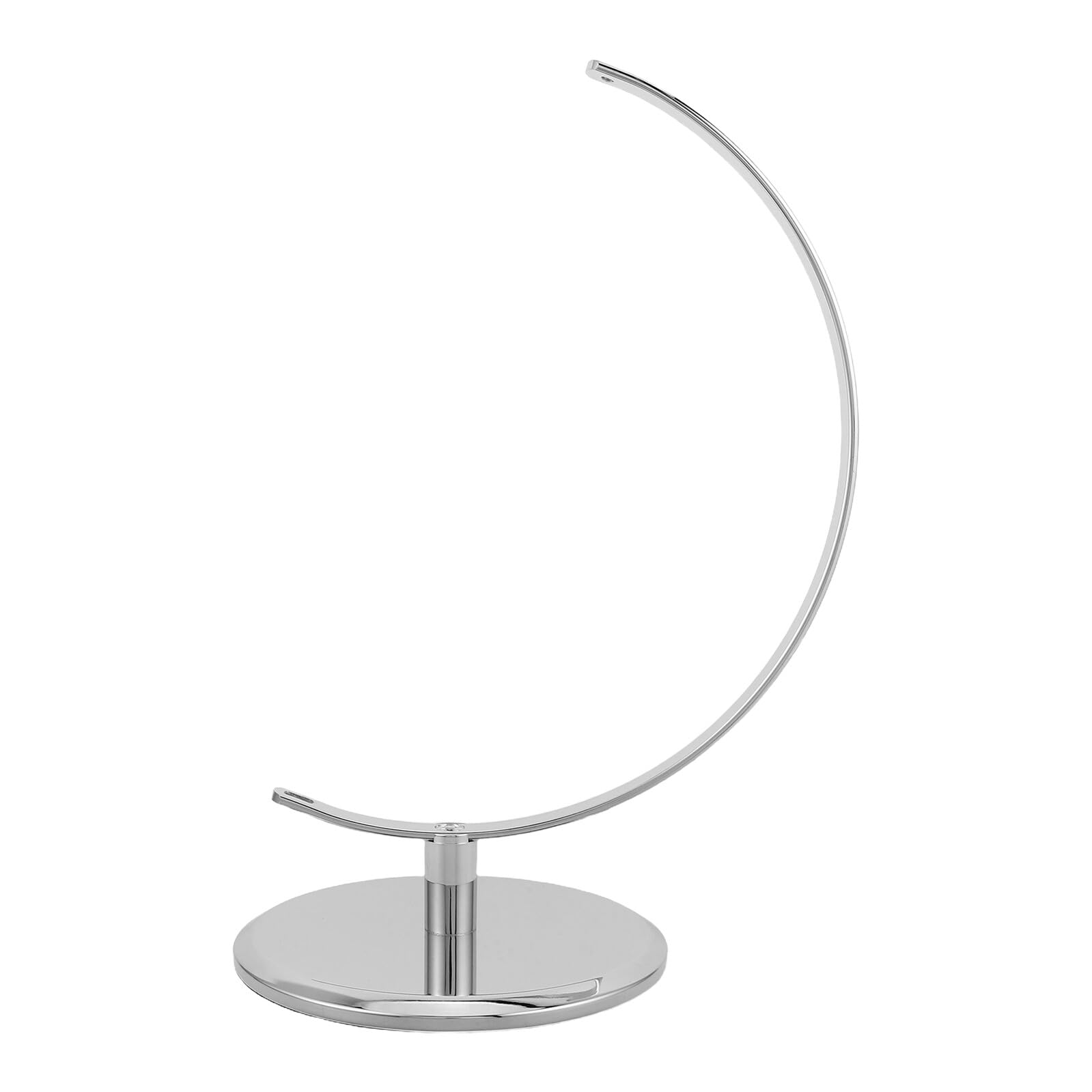Support en métal pour globe terrestre 30 cm argenté durable