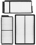 Cabin and Engine Air Filters Kit Fit for Mazda 3 2004-2009 L4 2.0L 2.3L Mazda 5 2006-2010 L4 2.3L