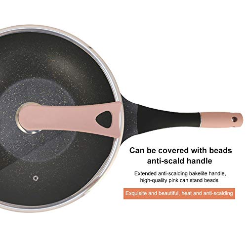 Wok antiadherente de piedra Maifan 32 cm miniatura 6