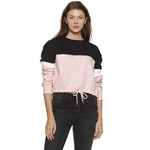Women Casual Stylish Crop Sweatshirt