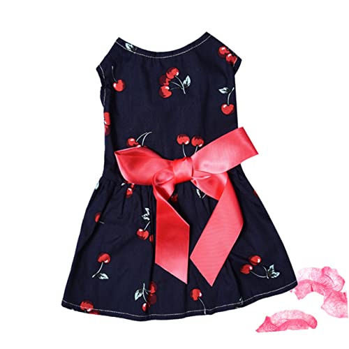 Toddmomy 2 Unidades saia de cachorro de estimação roupa pet roupinha pet camisas de verão meninas ve