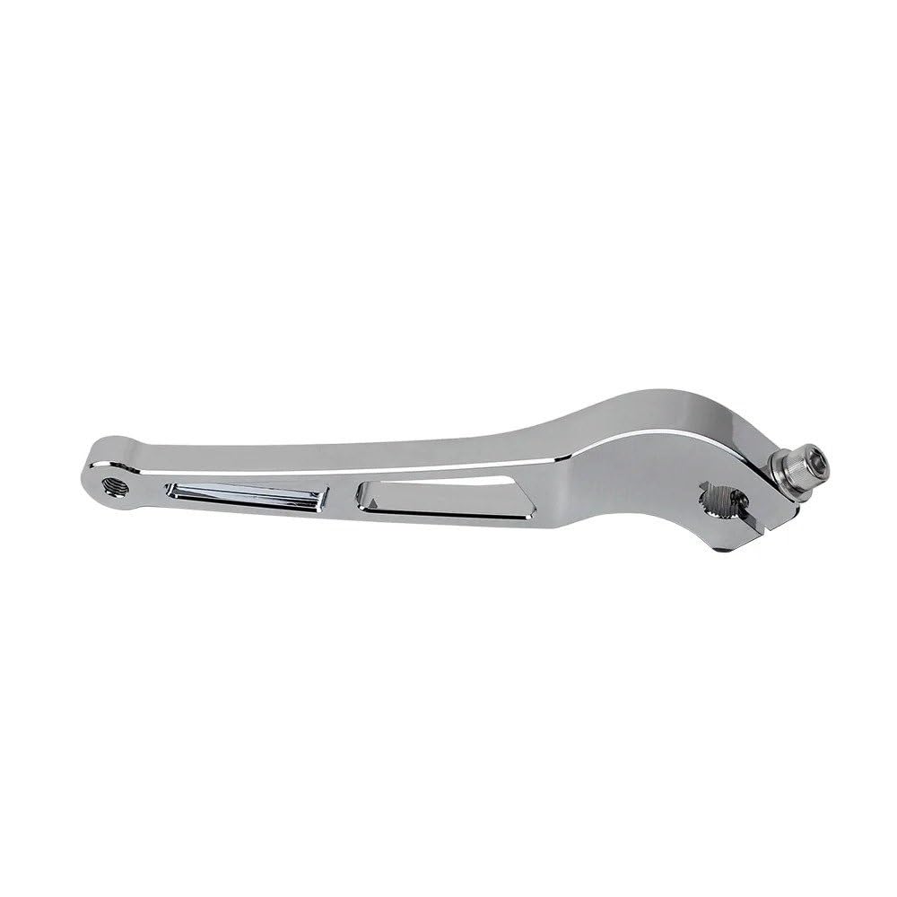 Palanca de cambios cromada para motocicleta para Dyna, para Street, para Fat Bob, para Wide Super Glide (1991-2017) Palanca de cambios plegable para motocicleta