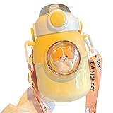 Adatto per molteplici occasioni: le borracce in acciaio inox con cannuccia sono perfette per l'allenamento a casa, in palestra, all'aperto o all'aperto, corsa, trekking, ciclismo, ciclismo, campeggio, yoga o qualsiasi altro sport.