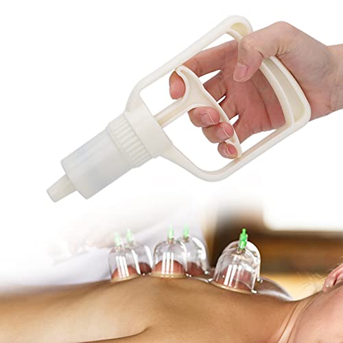 Cupping Hand Pump, Cupping Gun Pumps Home Suction Cups Massage Sucking Pump For Replacement Vacuum Accessory Electric Massagers Manual Back Massager Accessories Heads Acupuncture #TOP7