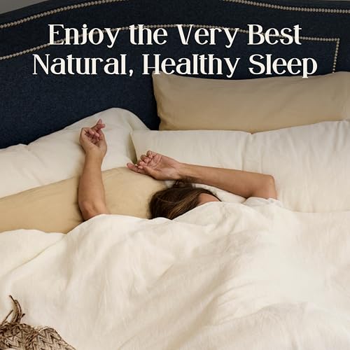 Woolroom Deluxe Wool Mattress Pad Queen 100% Natural Hypoallergenic British Wool Mattress Topper Organic Cotton Cover - Handcrafted Extra Comfort Firm or Old Mattress - Superior Moisture Management