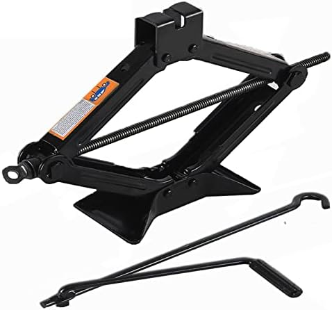 Scissor Jack for Car-2.0Ton(44009lbs) 丨Car Jack Kit-Tire Jack丨Portable,丨deal for SUV and Auto-with Crank Handle丨Heavy Duty Material,Black