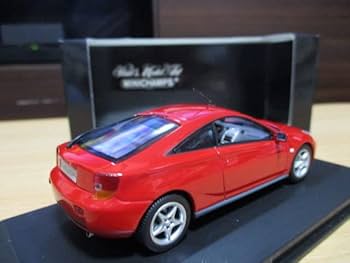 Amazon | ミニチャンプス 1/43 「 ミニカー セリカ 」 赤 7代目