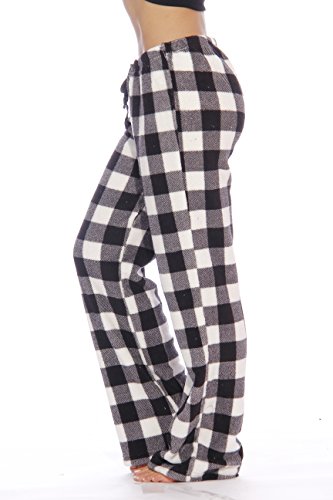 Image of Just Love Women Plush Pajama Pants Buffalo Plaid