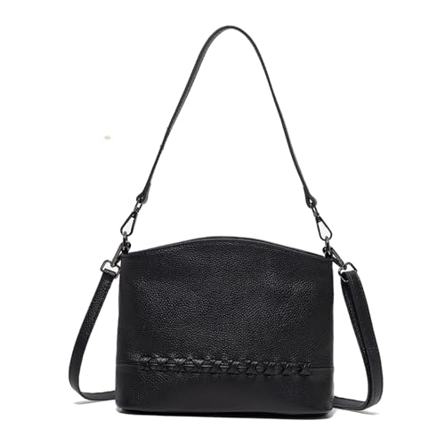 Sac à main en cuir véritable pour femme FAIME grand sac à bandoulière étanche