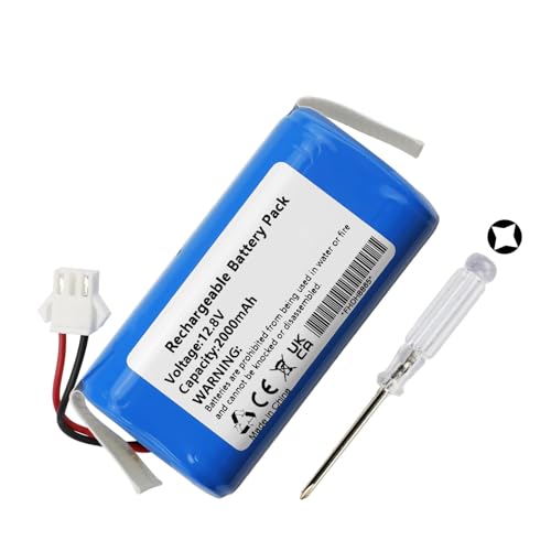 K KYUER Robot Aspirapolvere Batteria per Lefant M210 M210 Pro M213 M210P M210B M213S OKP Life K2 Robot Vacuum Cleaner Li-ion Battery 12.8V 2000mAh