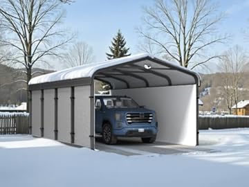 metal carport snow load