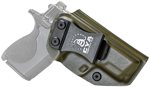 CYA Supply Co. Base IWB Concealed Carry Holster Veteran Owned Made in USA - Fits Smith & Wesson CSX OD Green
