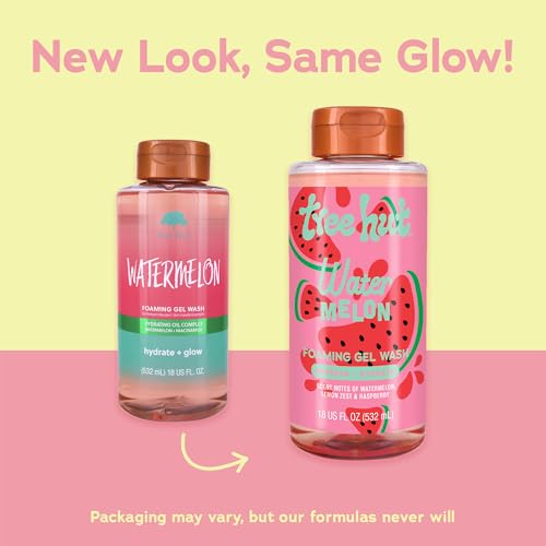 Tree Hut Watermelon Nourishing, Moisturizing & Hydrating Foaming Gel Wash - 532 ML