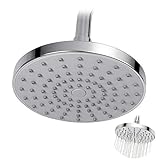 【FÁCIL DE INSTALAR】 El kit de cabezal de lluvia para ducha viene con un brazo de ducha de 7.8 ". Solo necesita conectar el cabezal de ducha a la conexión universal G1 / 2.