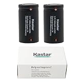 Kastar Battery 2-Pack Replacement for 3.7V 1200mAh Li-ion IMR18350, Flat Top, High Drain 7A Discharge Rechargeable Lithium-ion Battery