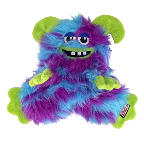 KONG Frizzle Razzle Medium - Plüschspielzeug für Hunde - Alle Rassengrößen - Indoor