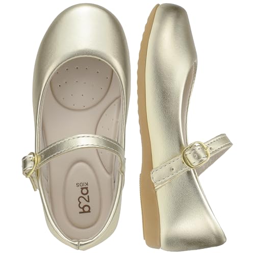Genérico, Sapatilha Infantil Feminina Boneca B2A kids SocialTradicional Básica Verniz. Cor:Dourado;T
