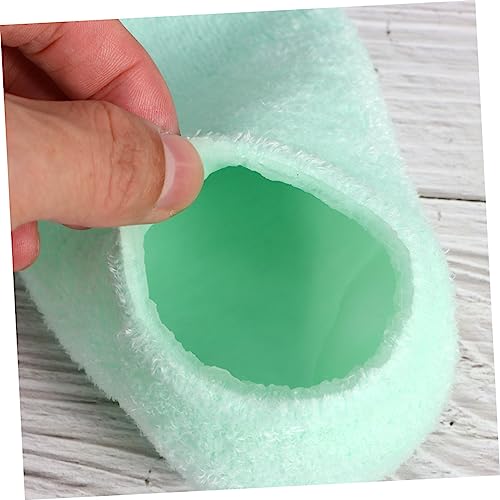 minkissy 3 Pairs Cracked Heels Guard Heel Repair Socks Dead Skin Socks Gel Socks for Moisturising Feet Spa Feet Sleeves Footcare Socks Anti Callus Socks Moisturizing Women's Socks - Image 6