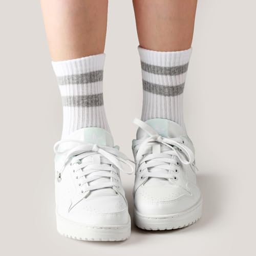 Image of COTTON DAY Unisex School Kids Boys Girls Soft Combed Cotton Athletic Socks