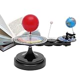 Bollisate DREI-Planeten-Astronomiemodell, Modellspielzeug des Sonnensystems, Mond Erde Astronomie Planet Modellbausatz, Wissenschaftliches Modell des Sonnensystems für Kinder, Kinder, Kleinkinder,
