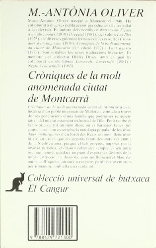 Cròniques de la molt anomenada ciutat de Montcarrà (El Cangur)