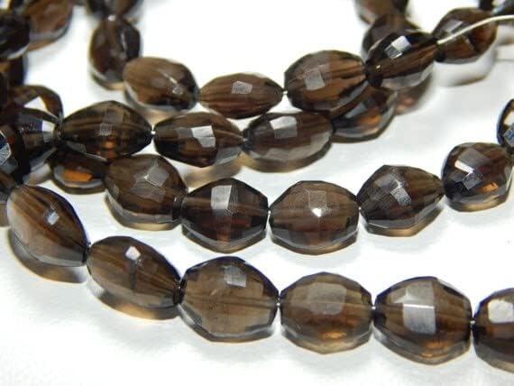 Moonstone smooth beads roundell shape 7x15 mm pour création bijoux - 3