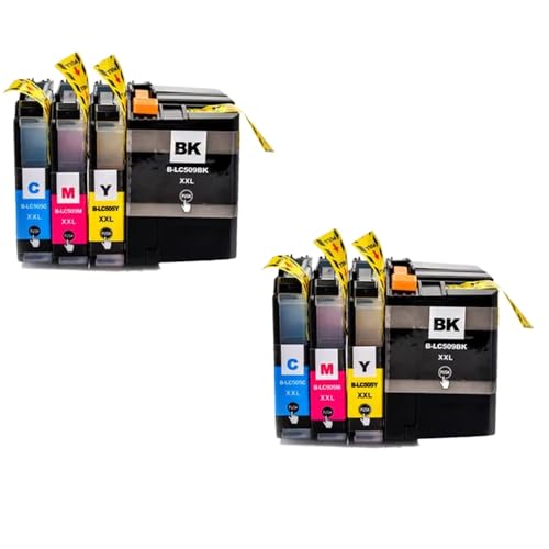 Cartouche d'encre LC505 LC509 compatible pour imprimantes Brother DCP-J100 et MFC-J200