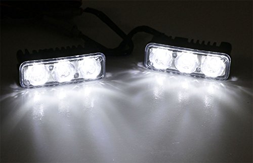 Kit de luz diurna LED 3-LED para camioneta SUV miniatura 2