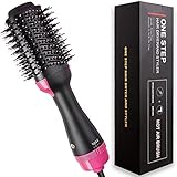 Powerful 1000-Watt Drying Performance: Equipped with a high-performance 1000W motor, this one-step tool provides the ideal level of heat and airflow to dry damp hair quickly while styling simultaneously for maximum efficiency. Advanced Ionic Conditio...