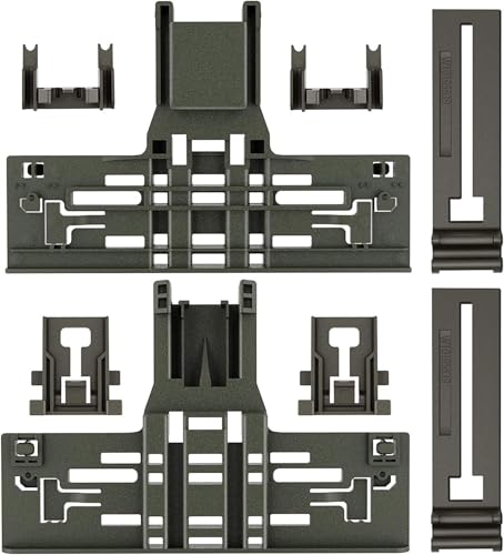 Upgraded WPW10546503 Dishwasher Top Rack Adjuster For Kitchenaid Dishwasher Parts Upper Rack W10546503 Dishwasher Replacement Parts For Whirlpool Kenmore Dishwasher Upper Rack KDTE334GPS0 KDTM354DSS4