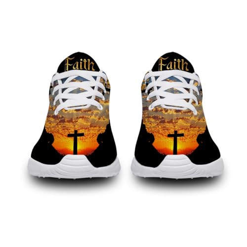 Walk by Faith Shoes for Men Women Tennis Shoes Running Walking Sneakers Gifts for Women Men3