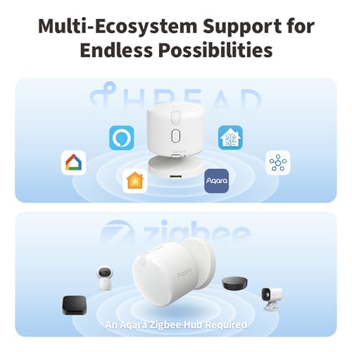 Sensors Aqara Presence Sensor FP300 Wireless 5-in-1 Motion Sensor with mmWave, PIR, Light, Temperature & Humidity Detection, Thread & Zigbee, Supports HomeKit, Home Assistant, Alexa, Google Home SmartThings Compatible Sensors Aqara Presence Sensor FP300 Wireless 5-in-1 Motion Sensor with mmWave, PIR, Light, Temperature & Humidity Detection, Thread & Zigbee, Supports HomeKit, Home Assistant, Alexa, Google Home SmartThings Compatible