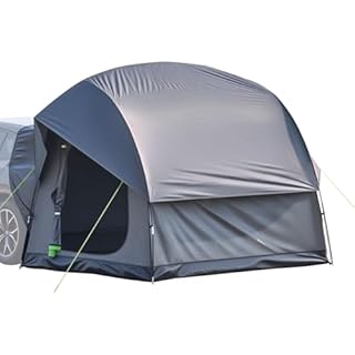 VEVOR 8x 8FT, Waterproof PU2000mm Spacious Double Layer Design for 5-8 Person, SUV Camping Tent with Mesh Windows, Includes Rainfly & Storage Bag, for Outdoor Activities, 240 x 240 x 215 cm