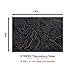 KYDEX Thermoform Sheet - (Topographic Camo) - (Desert Fox/Black - Reversed) - (8in x 12in) - (1 Sheet) - (for Holster Making, Cosplay, Hobby) - (USA Made)