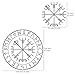 Aleks Melnyk No.63 Viking Stencil, Rune Symbols, Celtic Metal Patterns, Bindrune, Scandinavian Runes, Vegvisir Compass, Template Craft Wood Burning, Pyrography, Pagan Nordic Norse Occult Stencil
