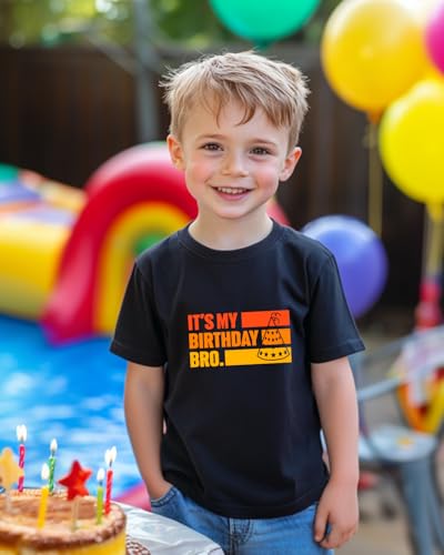 Birthday Boy Shirt Its My Birthday Shirts Toddler 2nd 3rd 4th 5th 6th 7th 8th Birthday Gift Short Sleeve Tee3