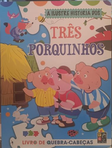 Livro de quebra-cabecas – tres porquinhos: