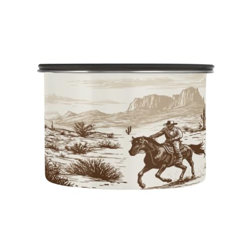 Recipiente Hermético de Acero Inoxidable para Café 500ml