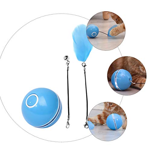 Balacoo Smart Brinquedo Interativo para Gatos Brinquedo Automático para Carregamento USB Brinquedo p