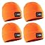 Knit Blaze Orange 4-pack