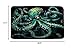 CCNSTMS Nautical Octopus Bath Mat Kraken Tentacles Ocean Animal Vintage Antique Adventure Memory Foam Bathroom Rug Room Decor Doormat