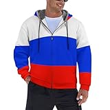 MIATCENRT Chaqueta Con Capucha Hombre,Chaqueta Deportiva De Invierno Con Capucha,Chaqueta De Invierno De Algodón Y De Moda Con La Bandera De Eslovenia,Chaqueta Con Cremallera