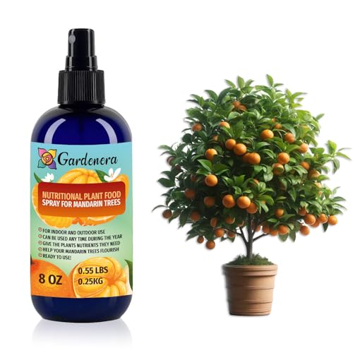 Premium Nutritional Plant Food Spray for 𝐌𝐀𝐍𝐃𝐀𝐑𝐈𝐍 - Balanced Nutrition Plant Food | Best Non-GMO Growth Booster for Indoor and Outdoor Mandarine Plants - 8oz